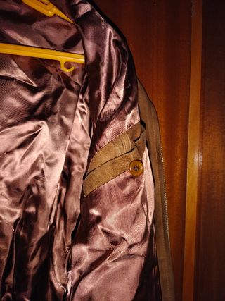 Chaqueta bomber gamuza hombre 