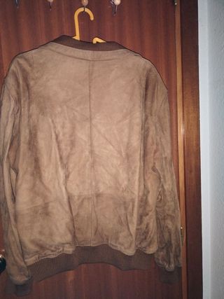 Chaqueta bomber gamuza hombre 