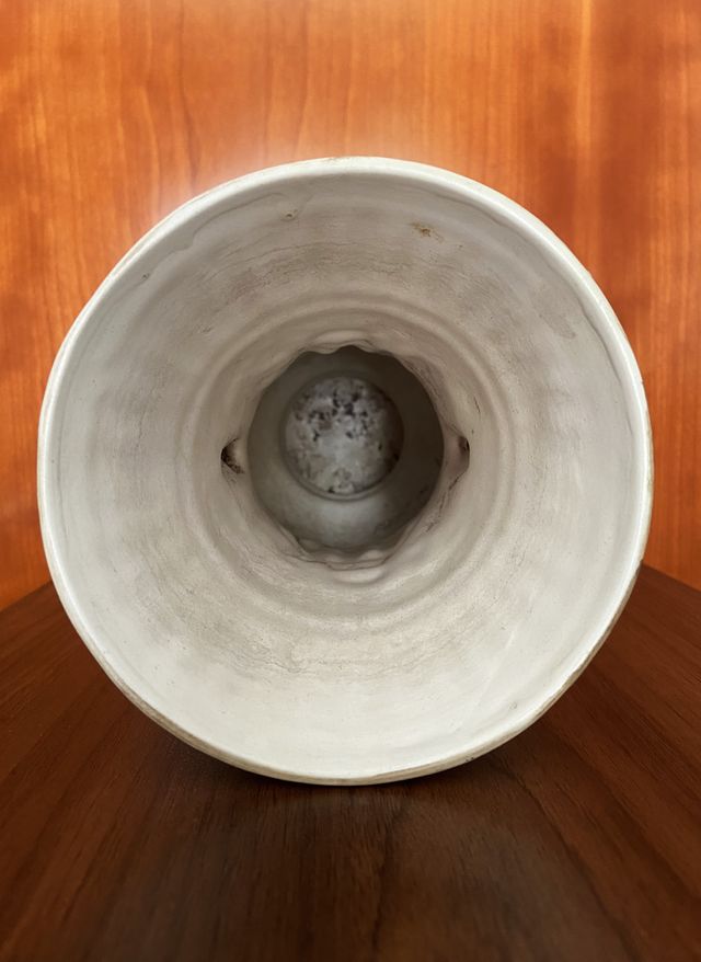 JARRÓN DE CERÁMICA CAPODIMONTE