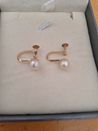 Pendientes de oro