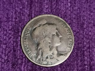 Moneda República francesa 1902