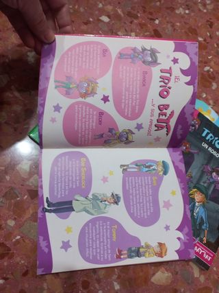 Libros Trío Beta y Bat Pat