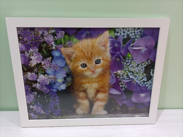 Cuadro. Puzzle enmarcado