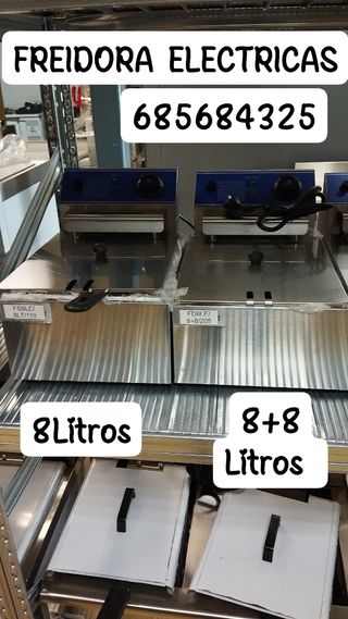 FREIDORA ELECTRICA de 8 y de 8+8 