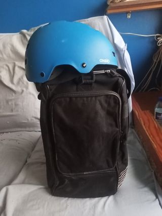 Patines retro KRF,y bolso Boomerang,con proteccion