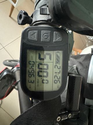 Bicicleta electrica Urban Beetle Roja plegable