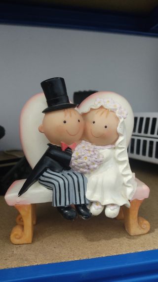 Muñecos para figura de tartas novios