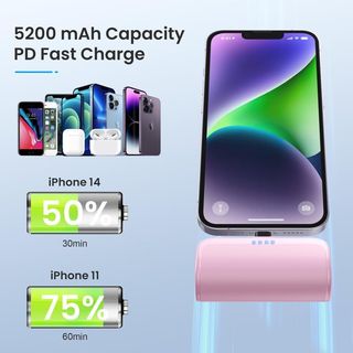 Mini Batería Externa 5200mAh 18W para iPhone NUEVA