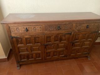 mueble macizo de madera
