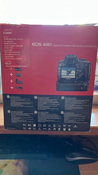 canon 400D equipo completo