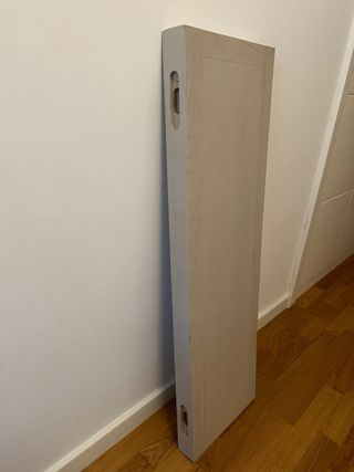 Baldas para estantes. El Globo.