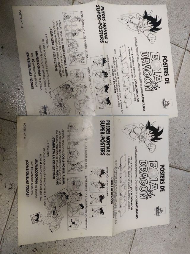 Poster matutano dragón ball