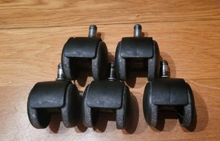 5 Ruedas silla giratoria oficina (11mm mástil)