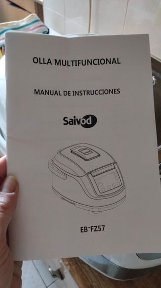 Robot de cocina 5Litros Saivod