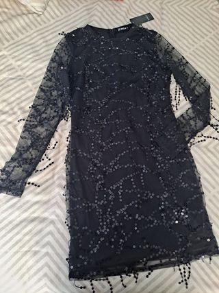 Vestido de fiesta con lentejuelas sin estrenar