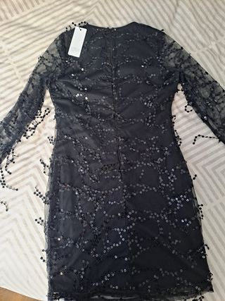 Vestido de fiesta con lentejuelas sin estrenar