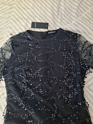 Vestido de fiesta con lentejuelas sin estrenar