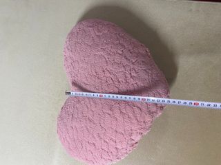 cojin corazon rosa v