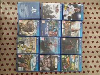 PS 4 PlayStation 4 500GB + juegos + mandos
