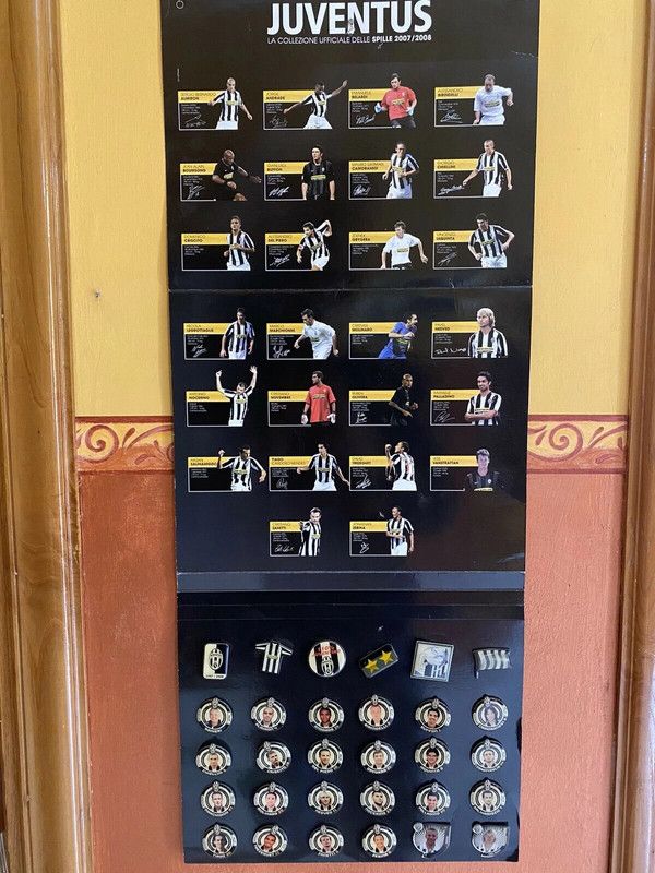 Juventus FC - Opera completa official product pins