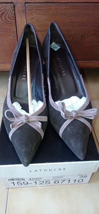 Zapatos de Tacón Ante latouche