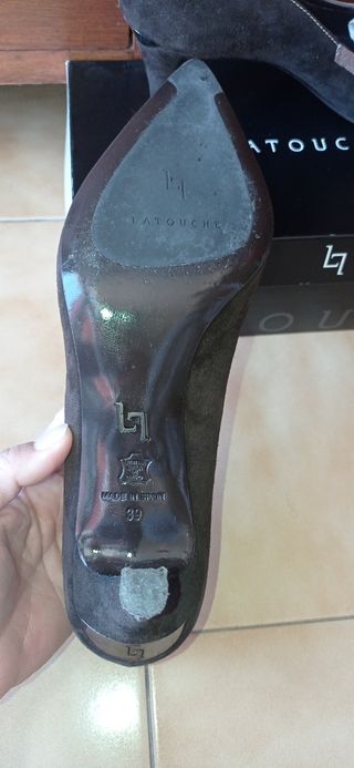 Zapatos de Tacón Ante latouche