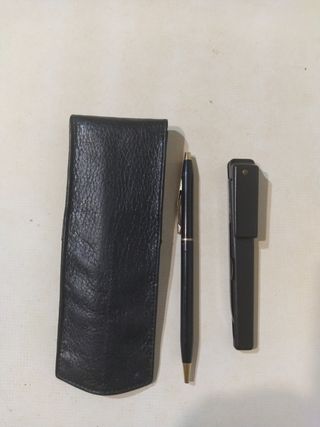 Estuche boli y abrecartas 
