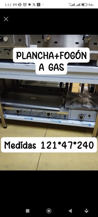 PLANCHA + FOGON COD 625