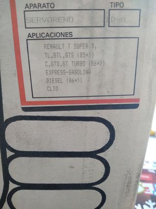 SERVOFRENO RENAULT SUPERCINCO