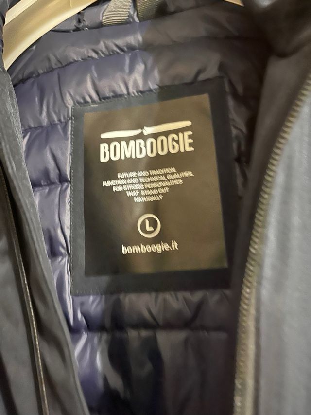 Giaccone uomo blu Bomboogie t.L