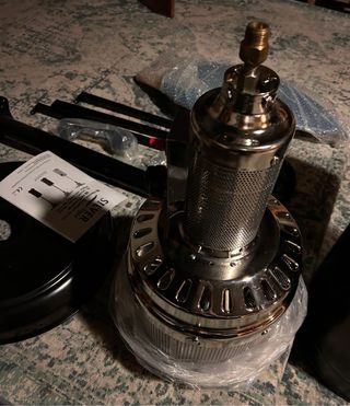 ESTUFA PARASOL DE EXTERIOR EN NEGRO SILVER HSS-A