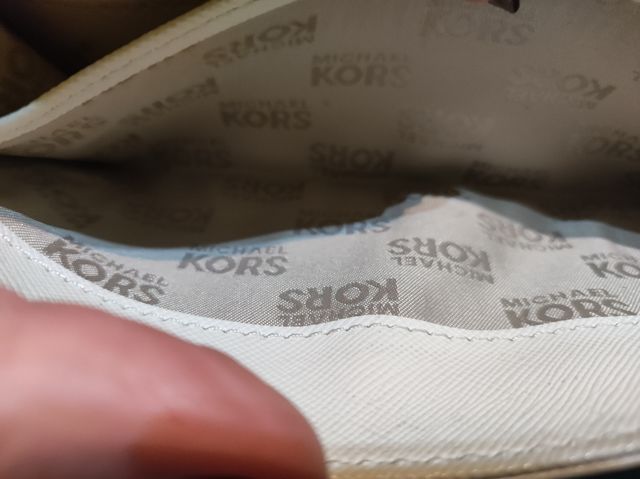 Portafogli bianco donna MK