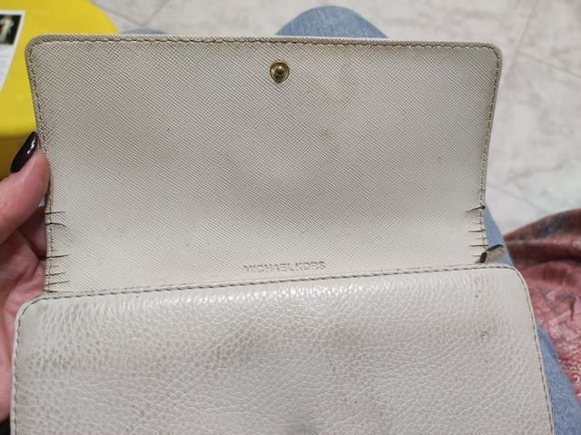 Portafogli bianco donna MK