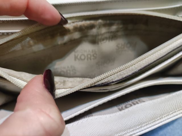 Portafogli bianco donna MK