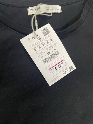 vestido corto con etiqueta sin estrenar