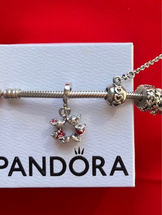 Charm Minnie y Mickey Mousse Pandora