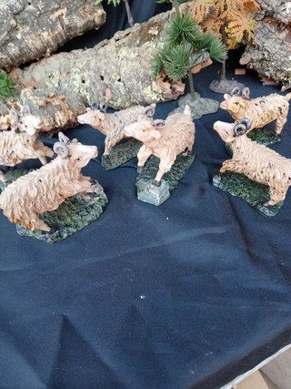 Figuras de Belén ATOSA Cabras 12 cms