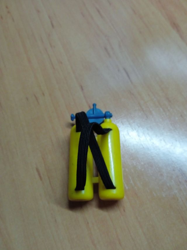 Botellas oxígeno buceador Madelman