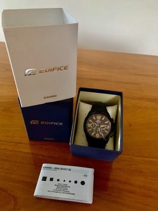 Reloj Casio Edifice EFR-538BK-5AVUEF