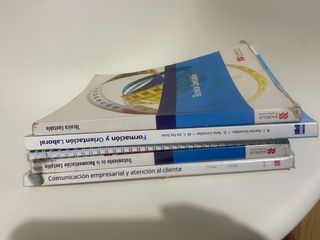 Libros ciclo auxiliar administrativo