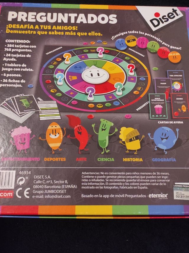 Preguntados juego de mesa