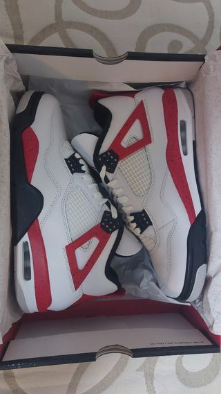 AIR JORDAN 4 "RED CEMENT"