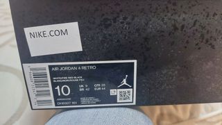 AIR JORDAN 4 "RED CEMENT"