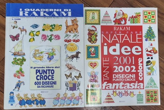 Libro Rakam p.croce e Natale 2000/01