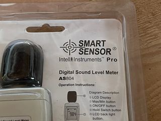 SONOMETRO SOUND LEVEL METER AS 804