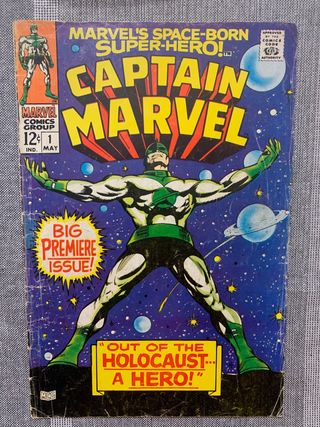 Captain Marvel, numero 1. Cómic USA MARVEL.