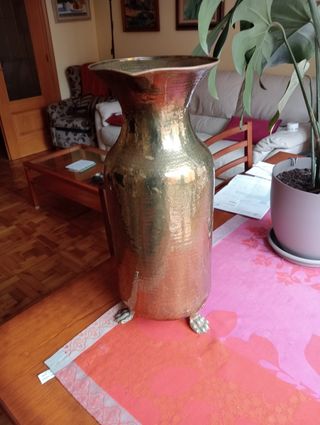 Paragüero de latón