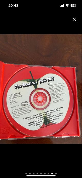CD The Beatles 1962-1966