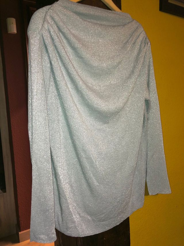 Jersey punto metalizado Zara