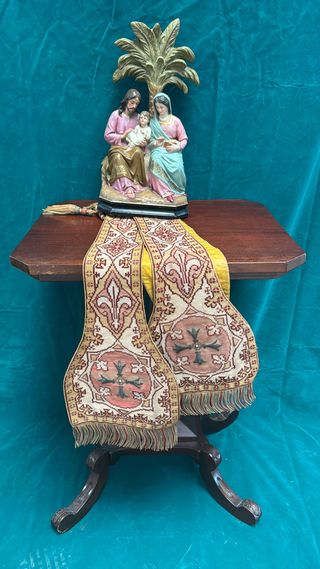 Antigua Estola Sacerdotal bordada